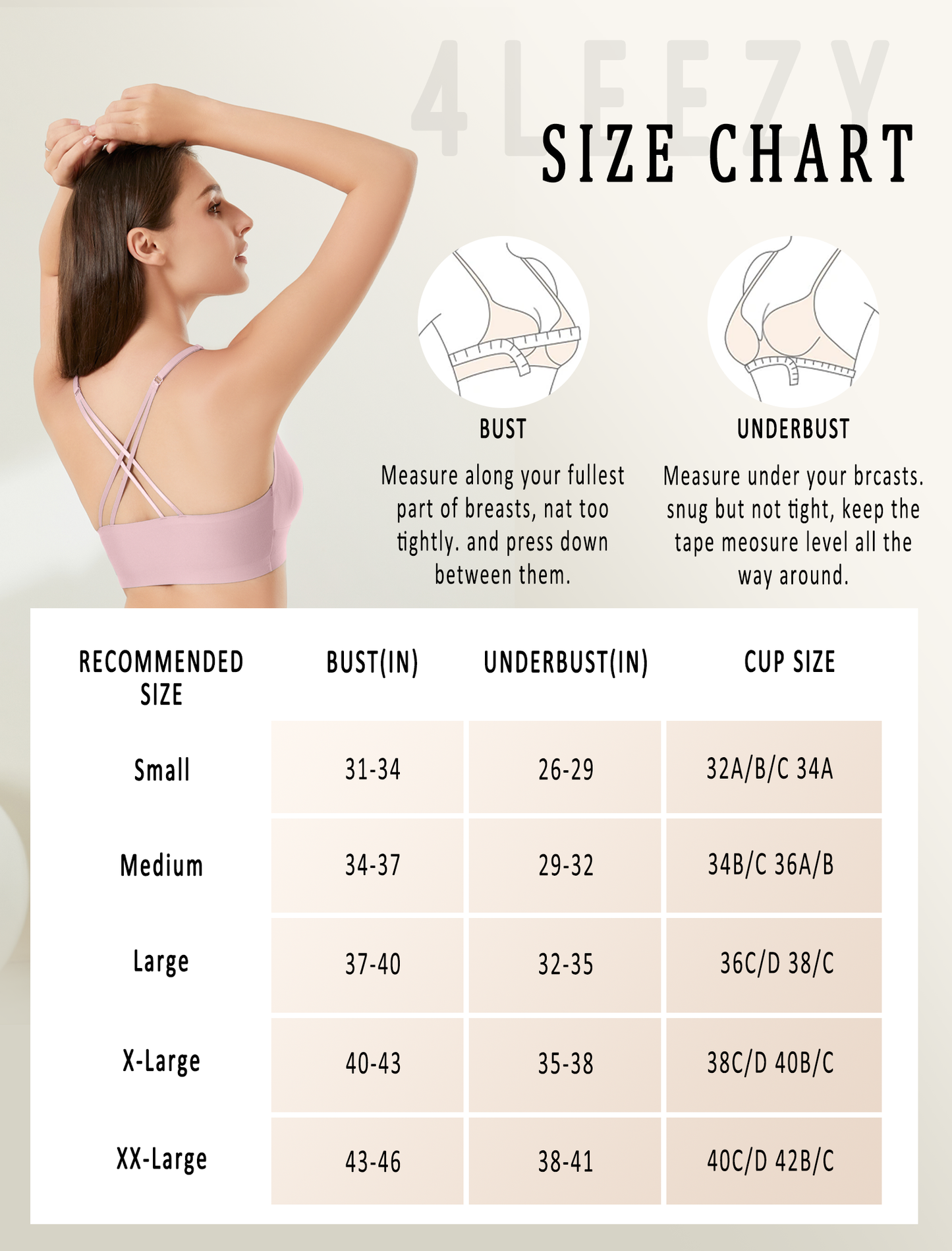 Women's Wireless Bras - Seamless Sports Bra Bralettes Comfort Padded Workout Tops Crossback Cami Crop S-XXL