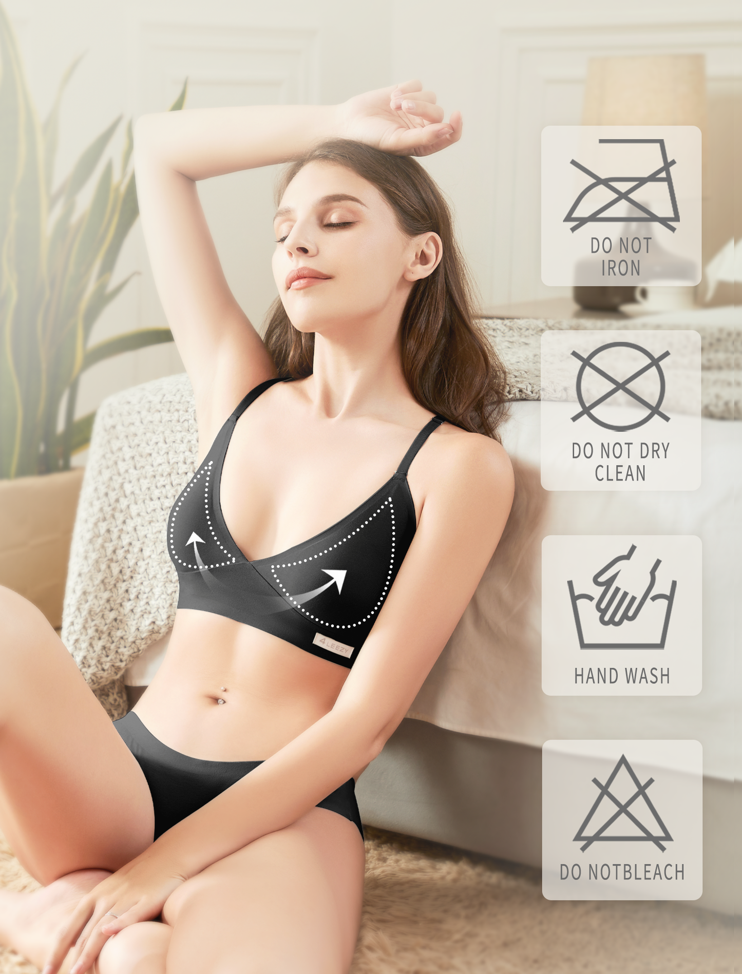 Women's Wireless Bras - Seamless Sports Bra Bralettes Comfort Padded Workout Tops Crossback Cami Crop S-XXL