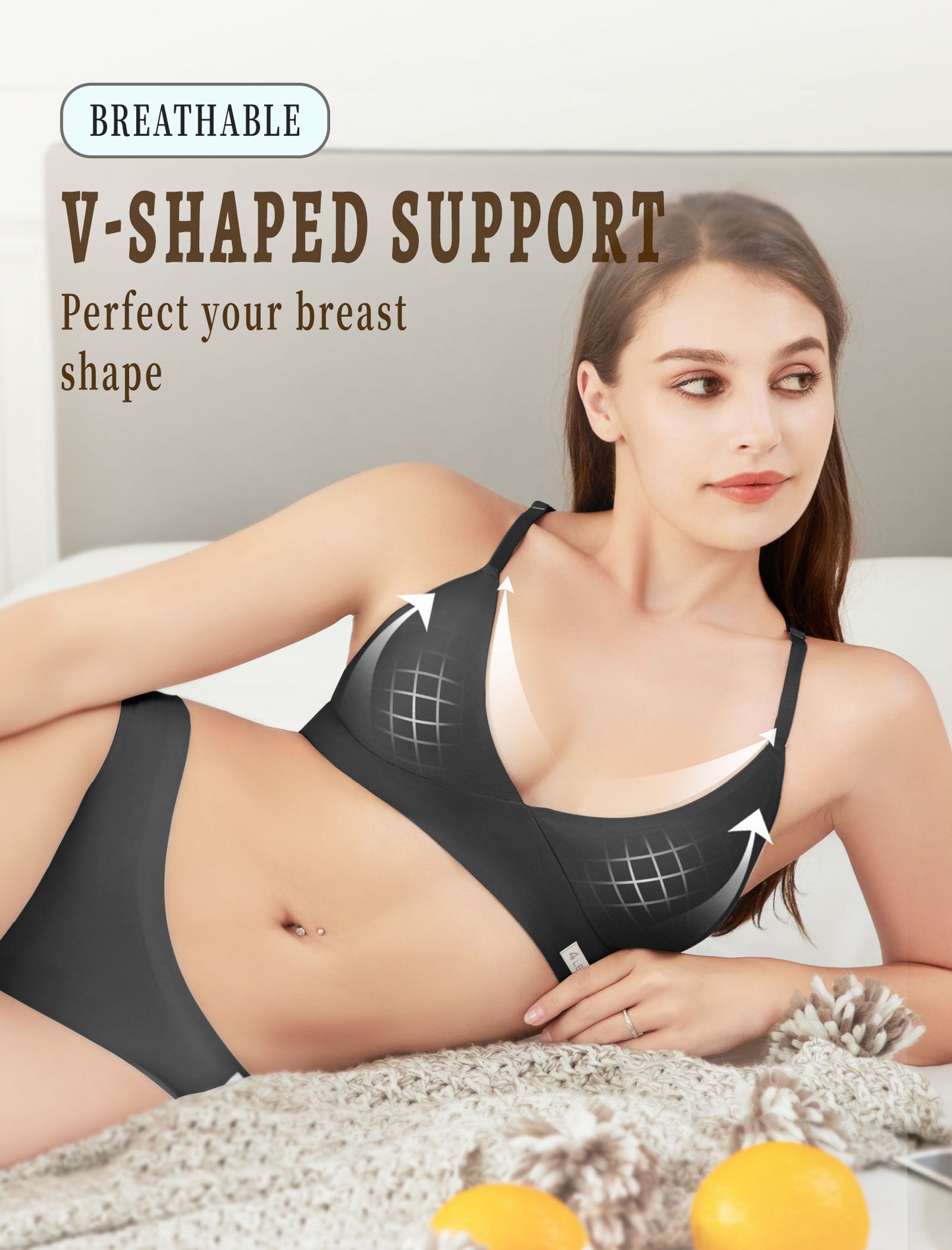 Women's Wireless Bras - Seamless Sports Bra Bralettes Comfort Padded Workout Tops Crossback Cami Crop S-XXL