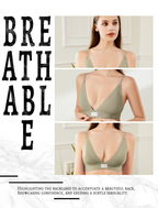 Livona 3 Pack Sports Bras for Women - V-Neck Wireless Bralettes with Support Comfort Plunge Padded Fitness Cami Crop S-XXL