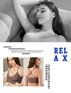 4Leezy Sports Bras for Women - 3 Pack Ribbed Wireless Soft Workout Tops Padded Bralettes Racerback Comfort Cami Crop S-XXL