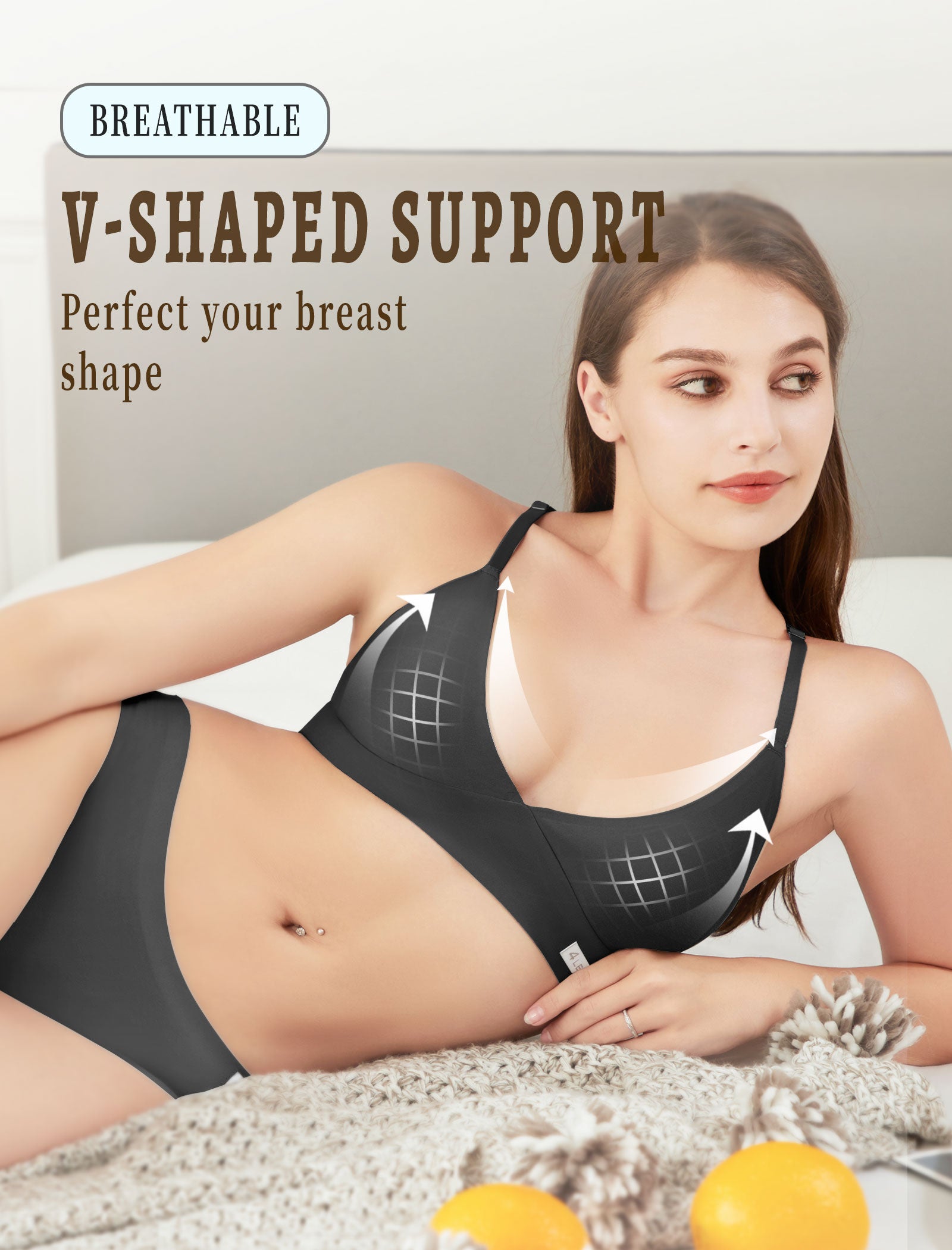 Women's Wireless Bras - Seamless Sports Bra Bralettes Comfort Padded Workout Tops Crossback Cami Crop S-XXL