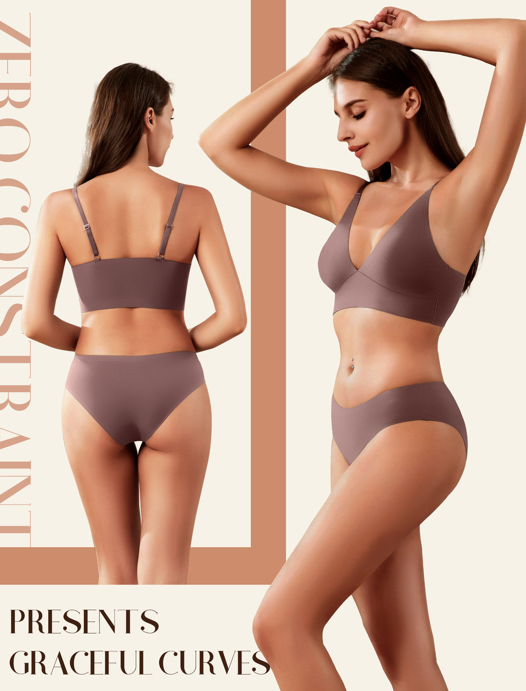 4Leezy Wireless Bras for Women - 4 Pack Padded Sports Bra Bralettes with Support No Underwire Seamless Workout Tops Cami Crop Tank Tops S-XXL