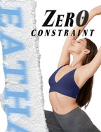 4Leezy Wireless Bras for Women - 2 Pack Sports Bra Bralettes with Support No Underwire Seamless Workout Tops Cami Crop Tank S-XXL