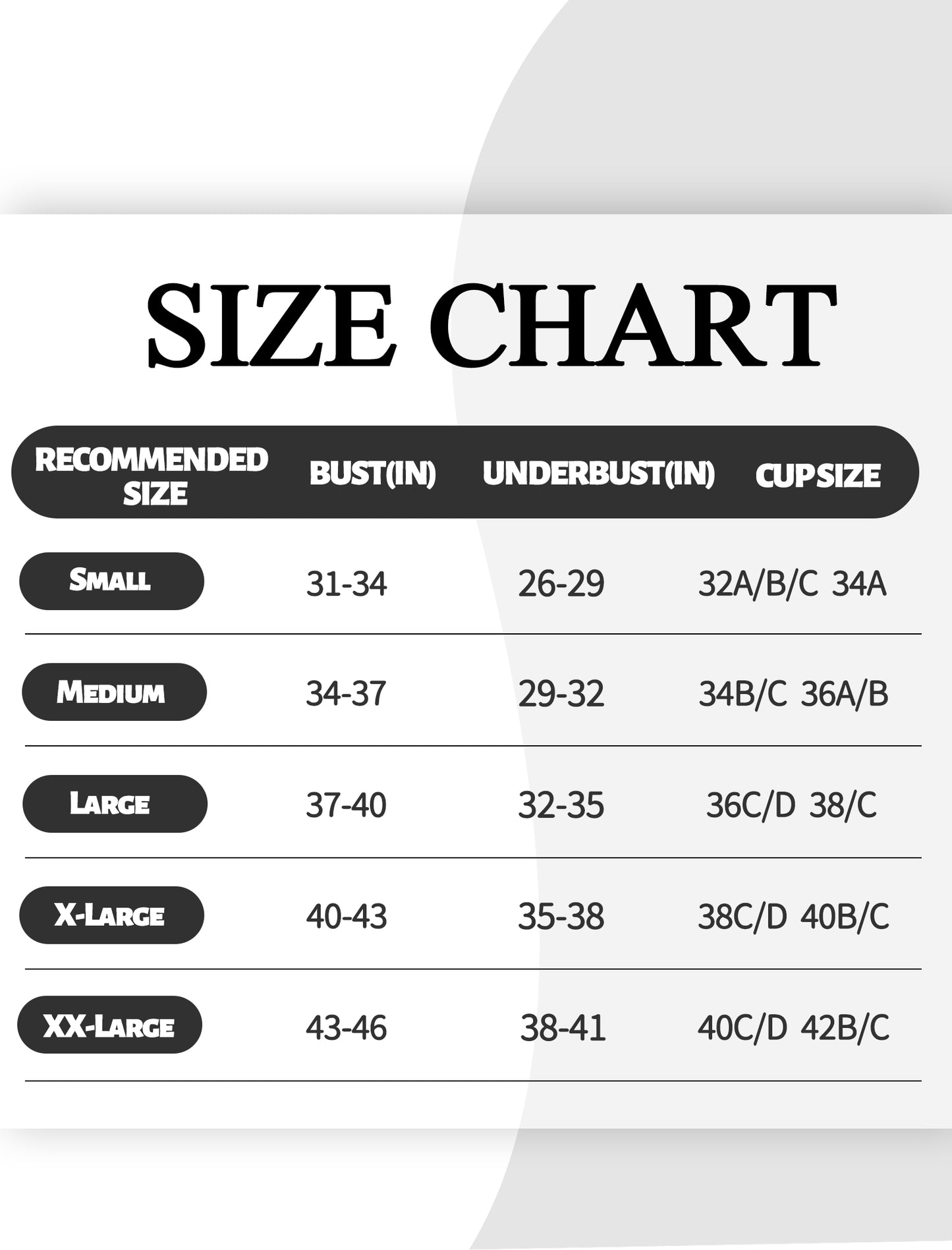 Women's Seamless Push Up Bra Longline Wireless Padded Bralettes with Support Lift Plunge T-Shirt/Tank Top Bras