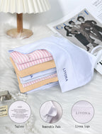 Livona 3 Pack Training Bras for Girls-Sports Bra, Fitness Bra, Padded Everyday Bra Bralette,Crop Cami Tank Top (6-14)