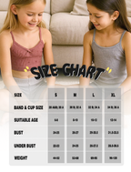 Livona Ultra-Comfy Seamless Bralette for Girls–Buttery Soft Ribbed & Jacquard,No Padding – Effortless Comfort & Style