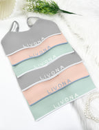 Livona 3 Pack Training Bras for Girls-Sports Bra for Teen Ribbed Wireless Bralette Fitness Padded Crop Cami Tank Top(6-14)