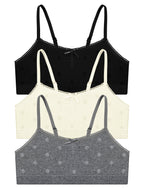 Livona Ultra-Comfy Seamless Bralette for Girls–Buttery Soft Ribbed & Jacquard,No Padding – Effortless Comfort & Style
