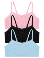 Livona Ultra-Comfy Seamless Bralette for Girls–Buttery Soft Ribbed & Jacquard,No Padding – Effortless Comfort & Style