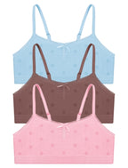 Livona Ultra-Comfy Seamless Bralette for Girls–Buttery Soft Ribbed & Jacquard,No Padding – Effortless Comfort & Style