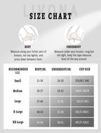 Livona 3 Pack Sports Bras for Women - V-Neck Wireless Bralettes with Support Comfort Plunge Padded Fitness Cami Crop S-XXL