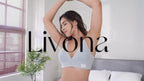 Livona Wireless Bra for Women - Sports V-neck Comfortable Padded Bralette with Support Workout Tops Cami Crop Tank Tops S-XXL